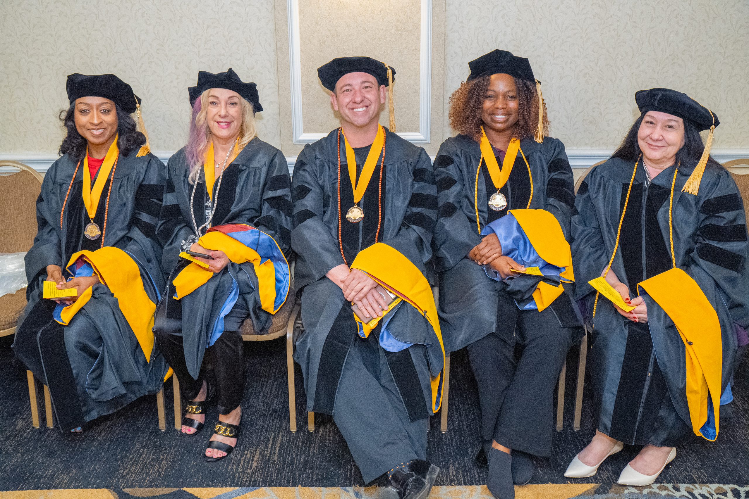 CalSouthern graduates sitting