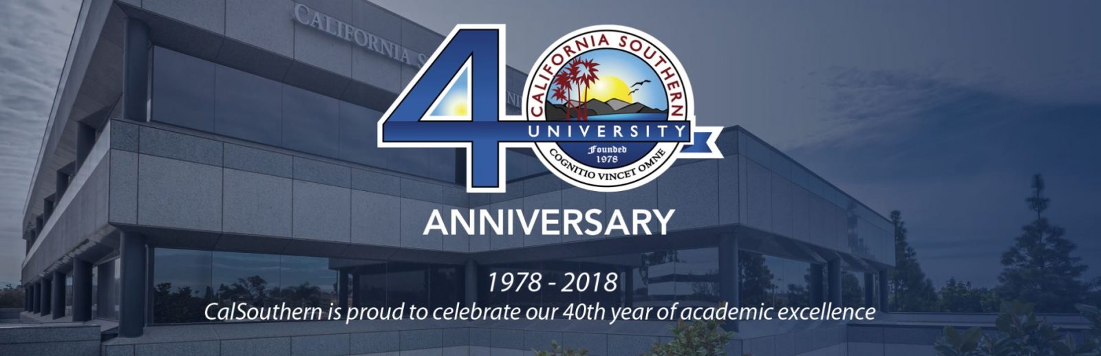 CalSouthern Announces 40th Anniversary