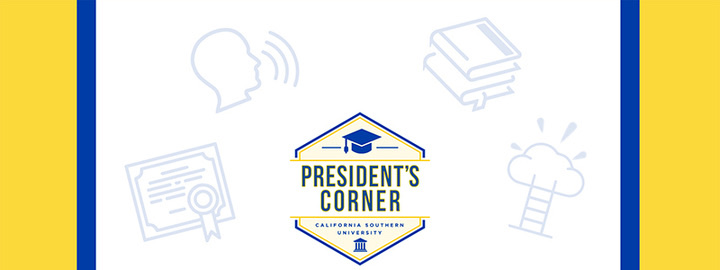 President's Corner: A message from the president